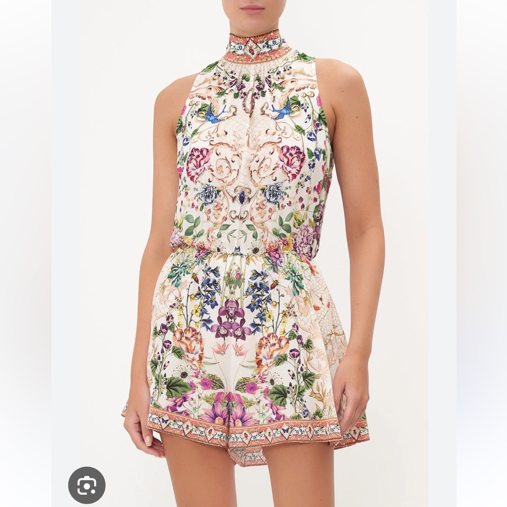 Camilla Queen’s Beehive Necktie Playsuit